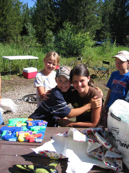 2006 family reunion in Yellowstone National Park